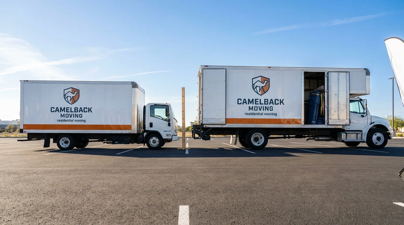 Moving truck size capacity guide in Sharpsville